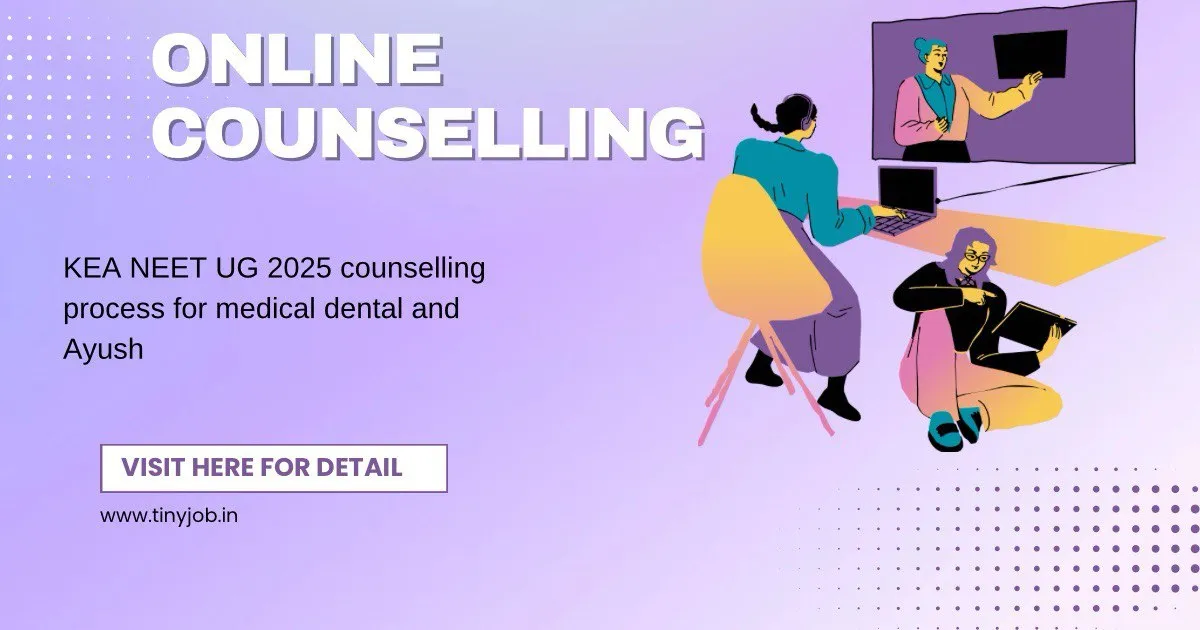KEA NEET UG 2025 Counselling process for medical, dental and AYUSH